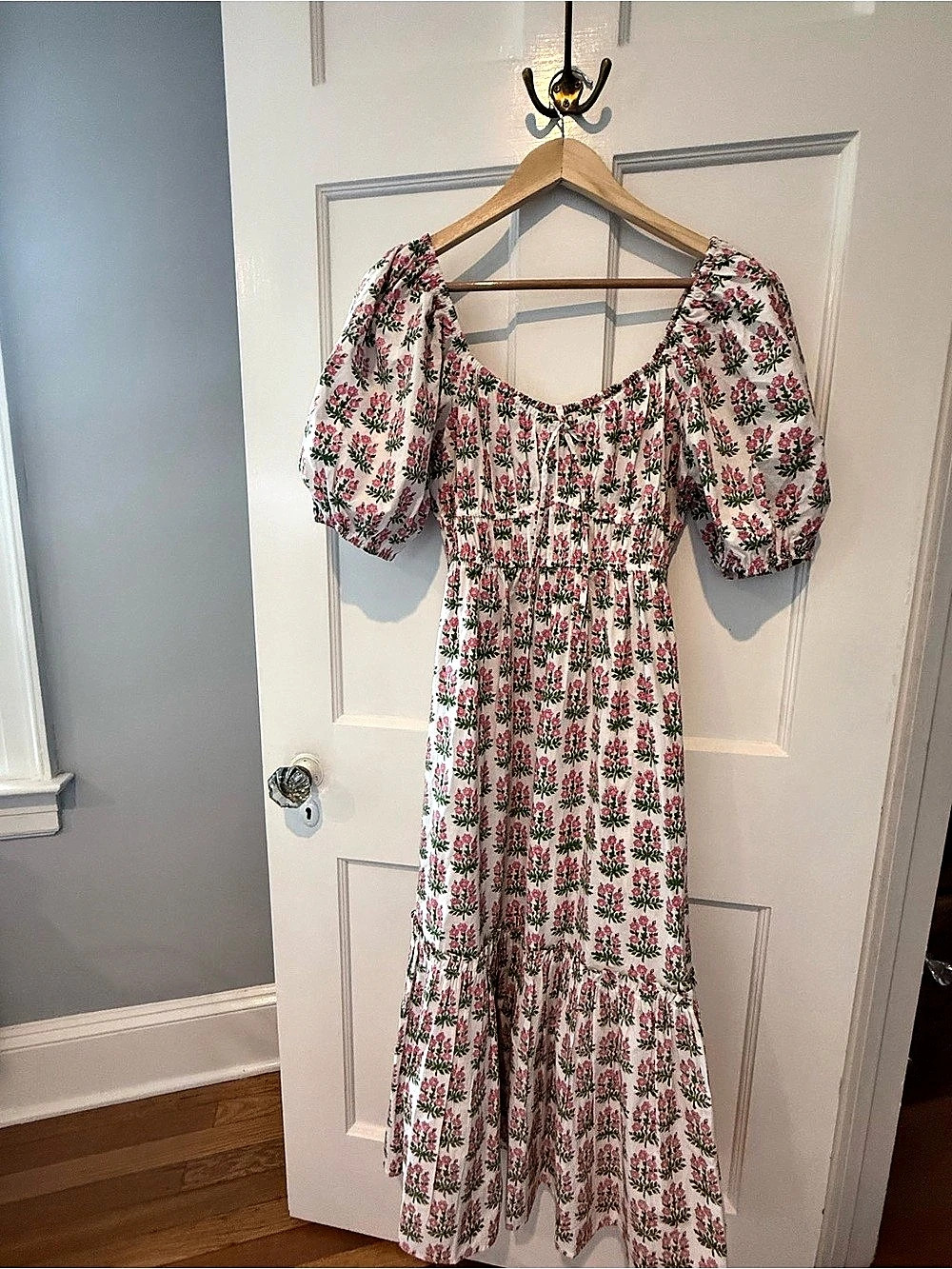 PINK CITY PRINTS Sweetheart Rah Rah Hollyhock Bouquet Dress NWT Small S